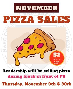november pizza sales